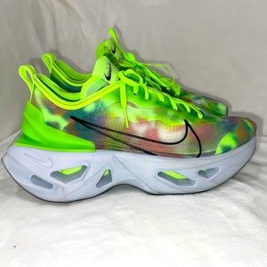 Nike neon chunky sole